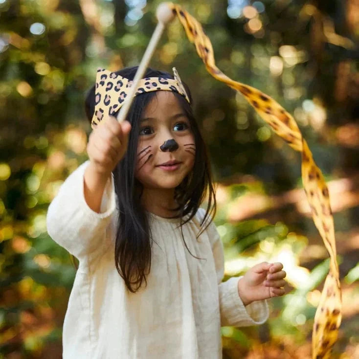 Sarah's Silks Mini Leopard Streamer