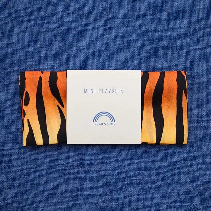 Sarah's Silks Mini Tiger Playsilk