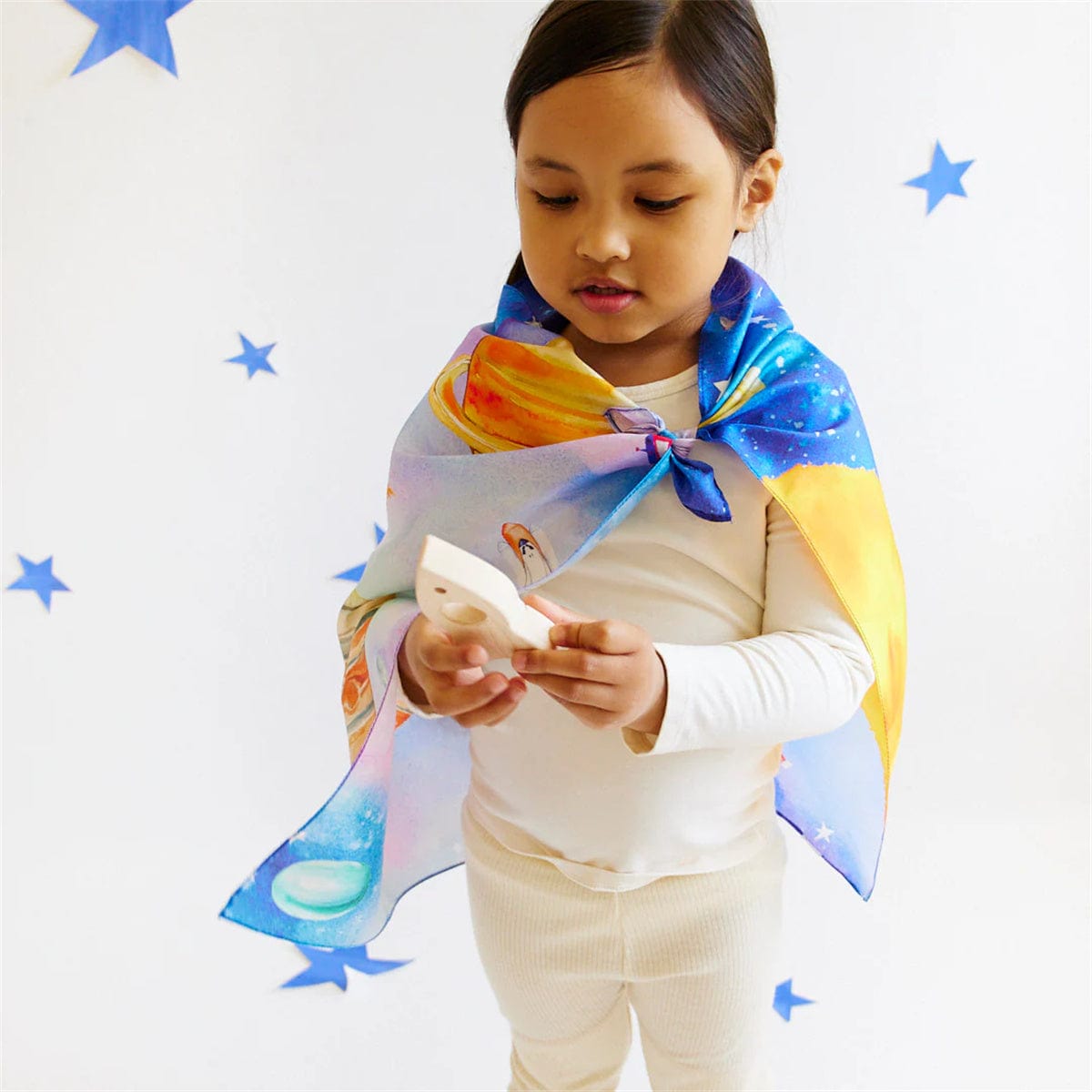 Sarah's Silks Playsilk - Seek and Find - Outer Space