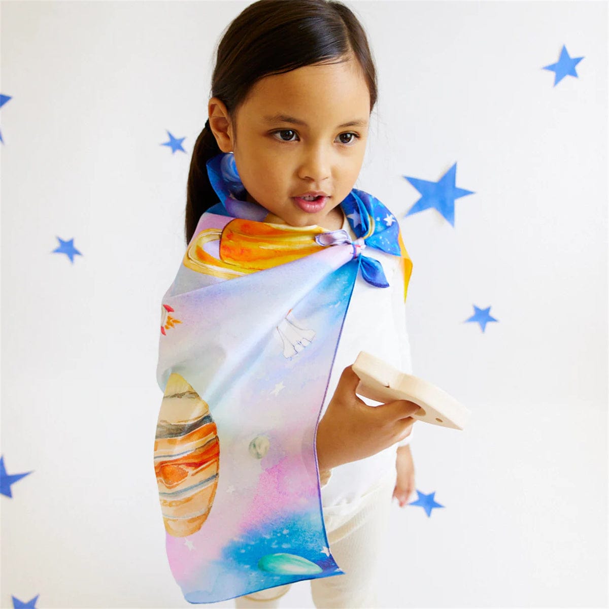 Sarah's Silks Playsilk - Seek and Find - Outer Space