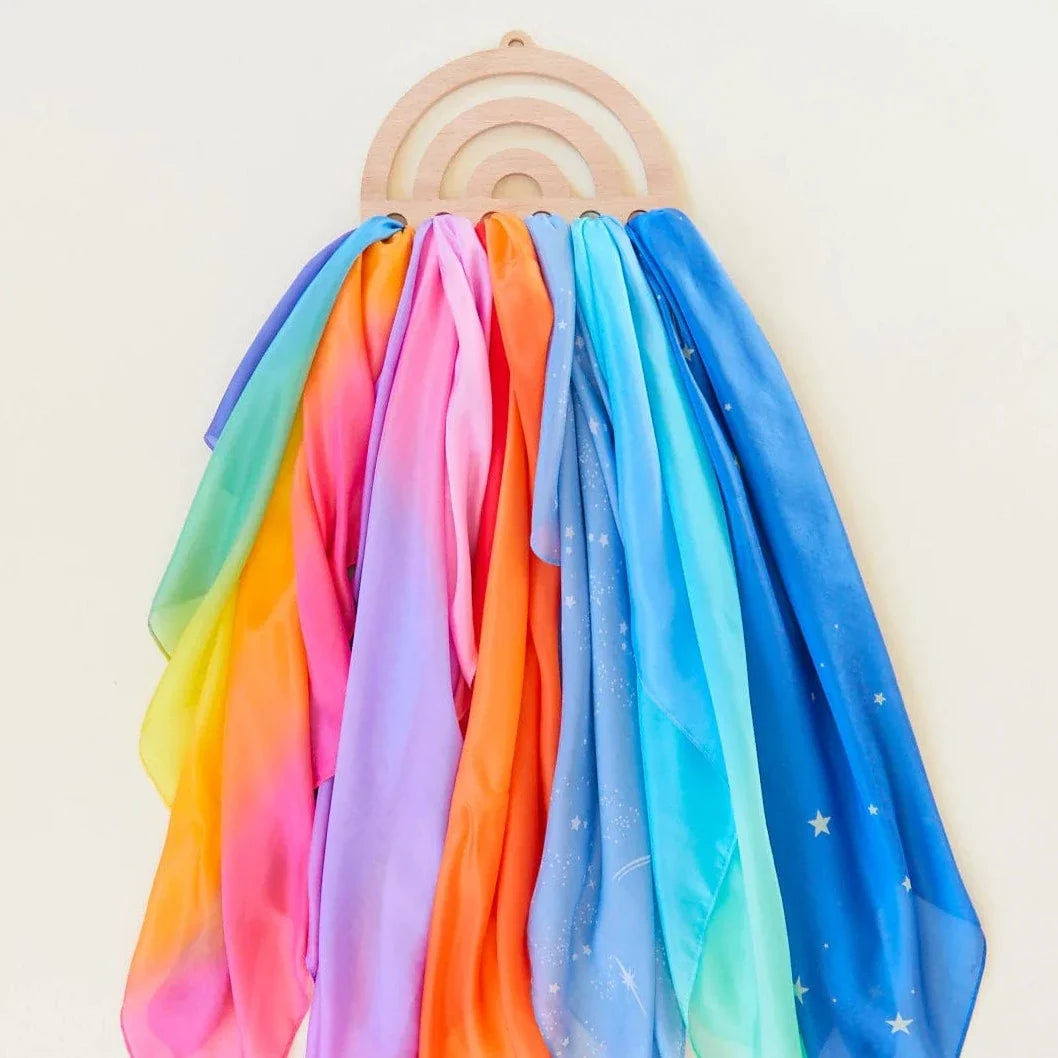 Sarah's Silks Playsilk Display