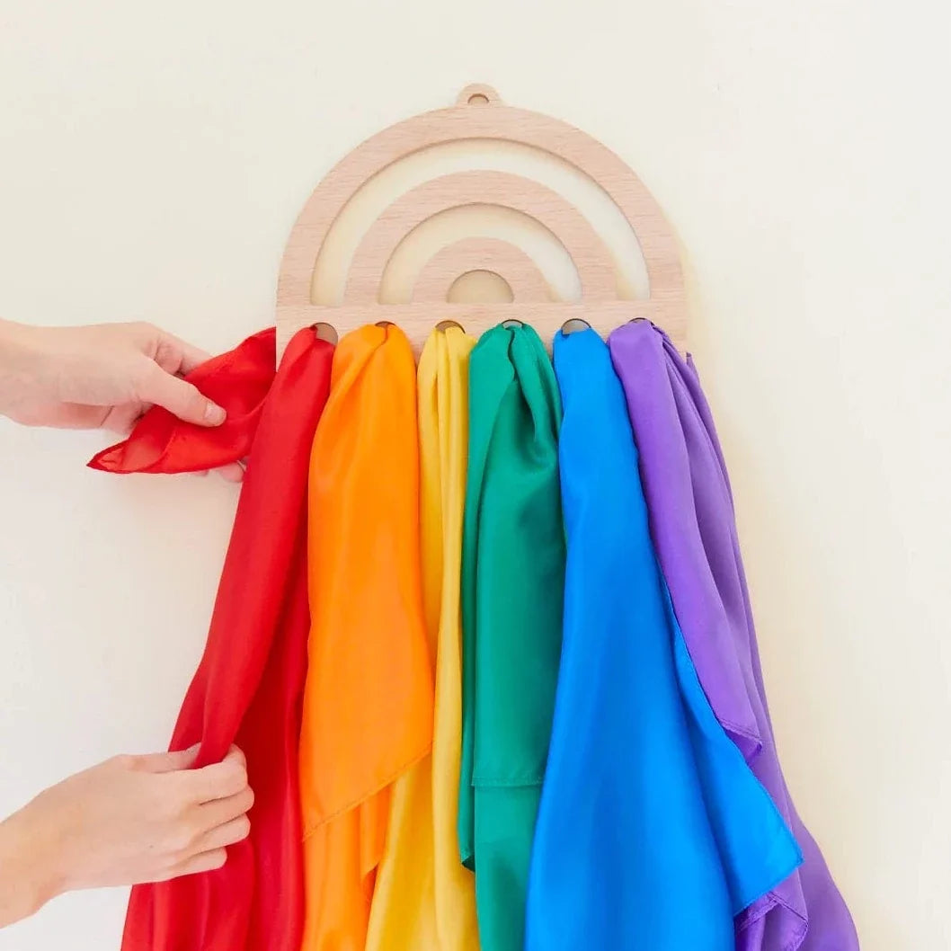 Sarah's Silks Playsilk Display