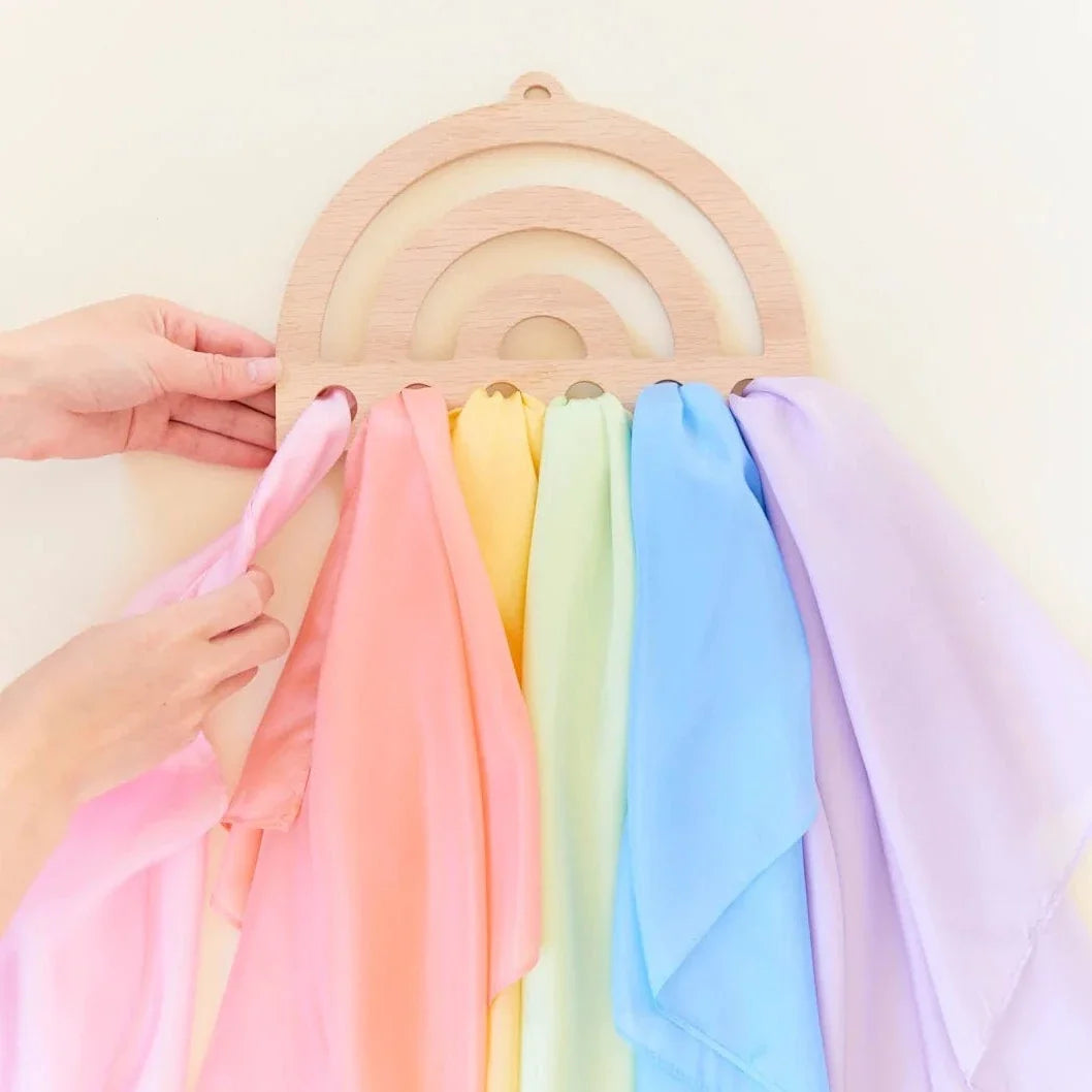 Sarah's Silks Playsilk Display