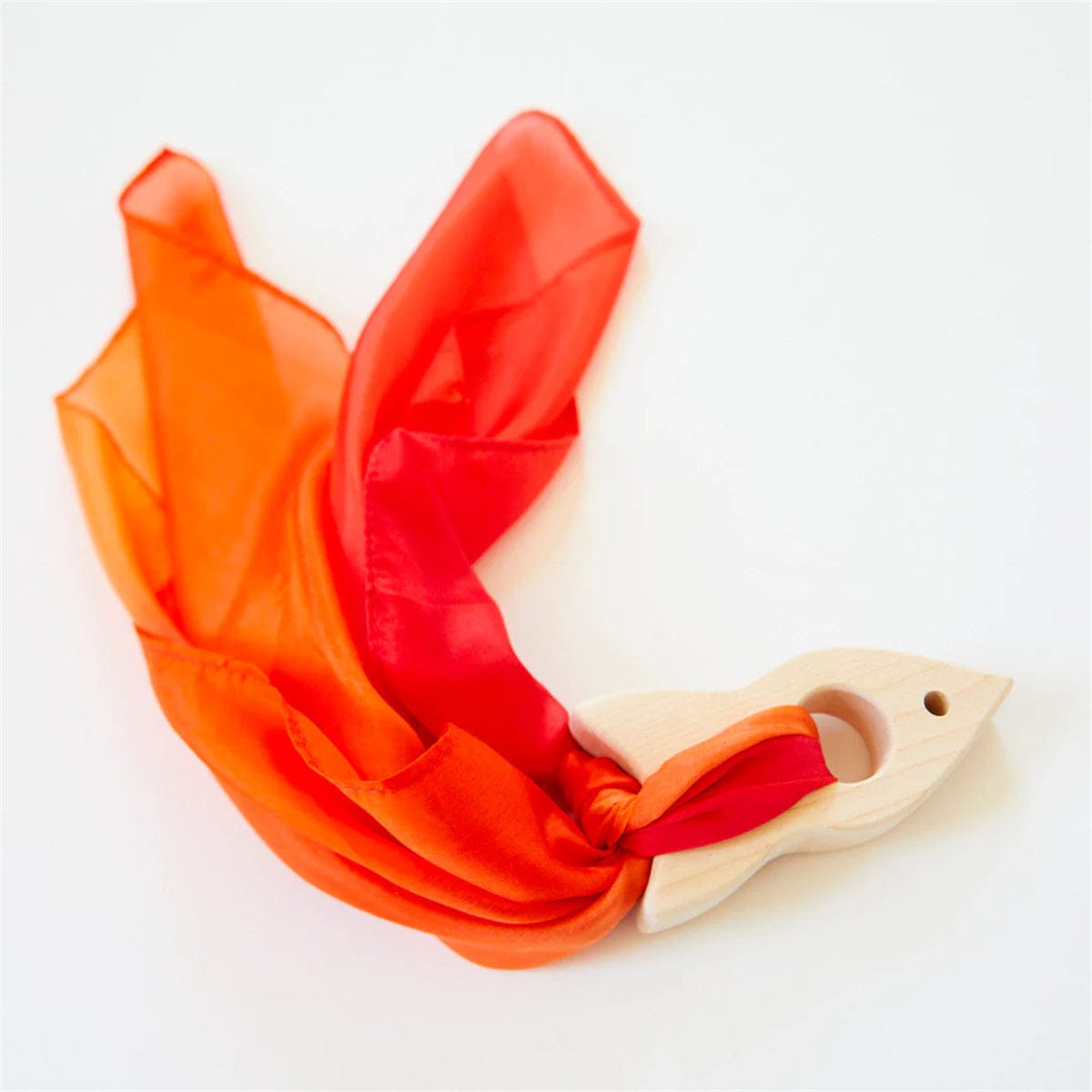 Sarah's Silks Wooden Toy - Rocketship - Maple
