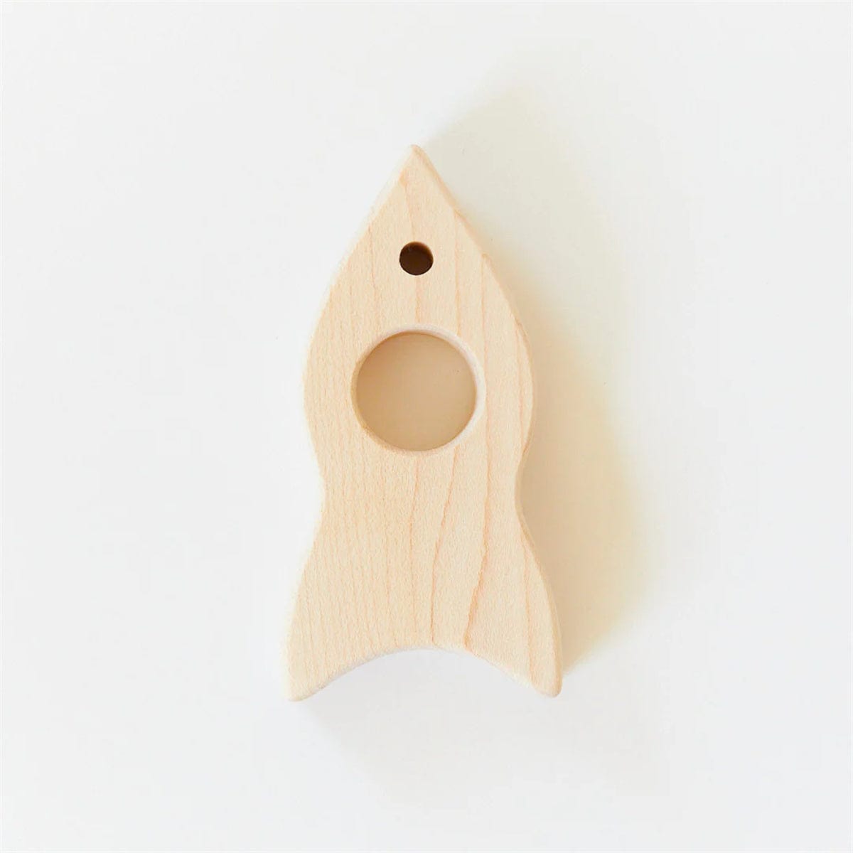 Sarah's Silks Wooden Toy - Rocketship - Maple