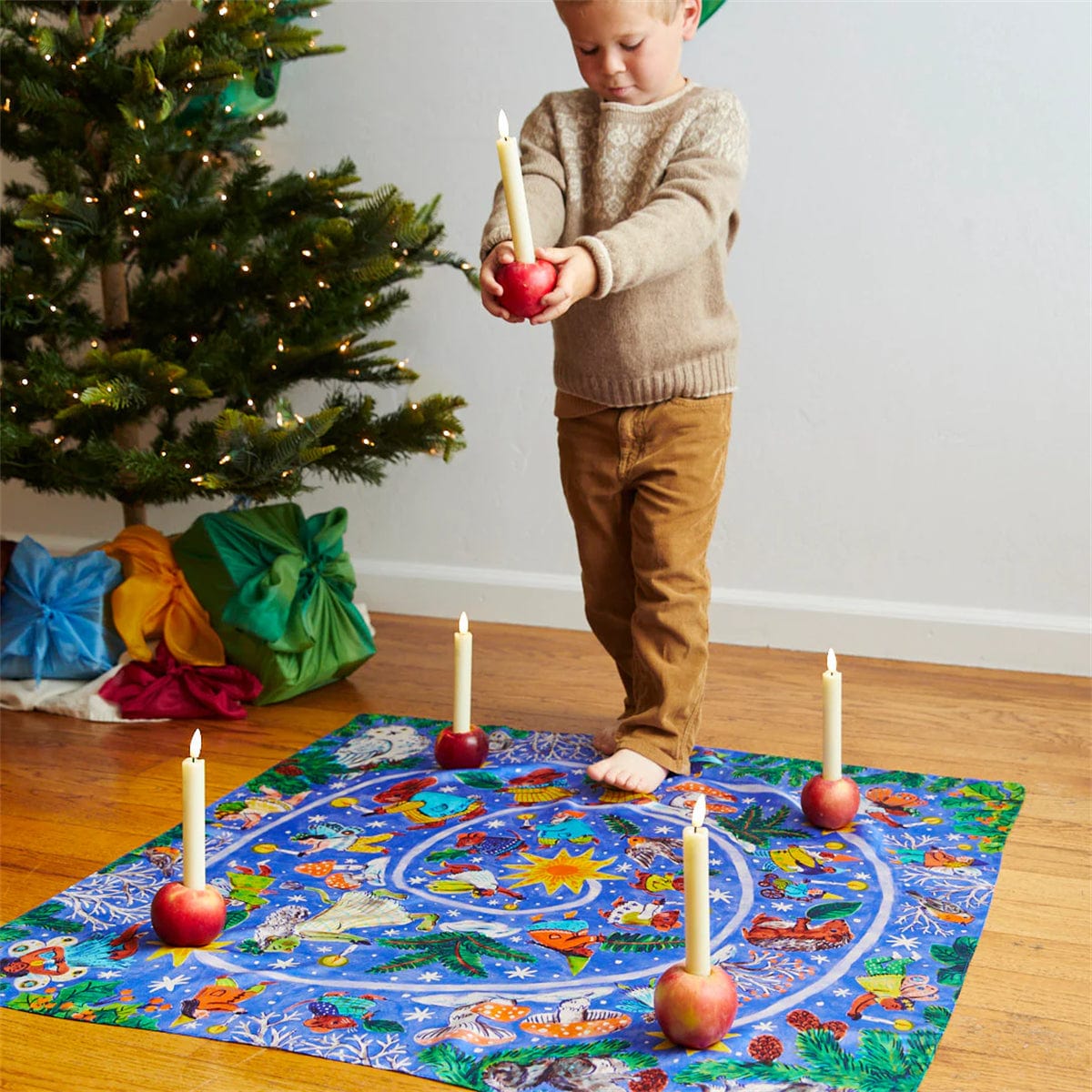 Sarah's Silks Advent Playsilk Illustrated By Phoebe Wahl