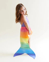 Sarah's Silks Small Rainbow Mermaid Tail
