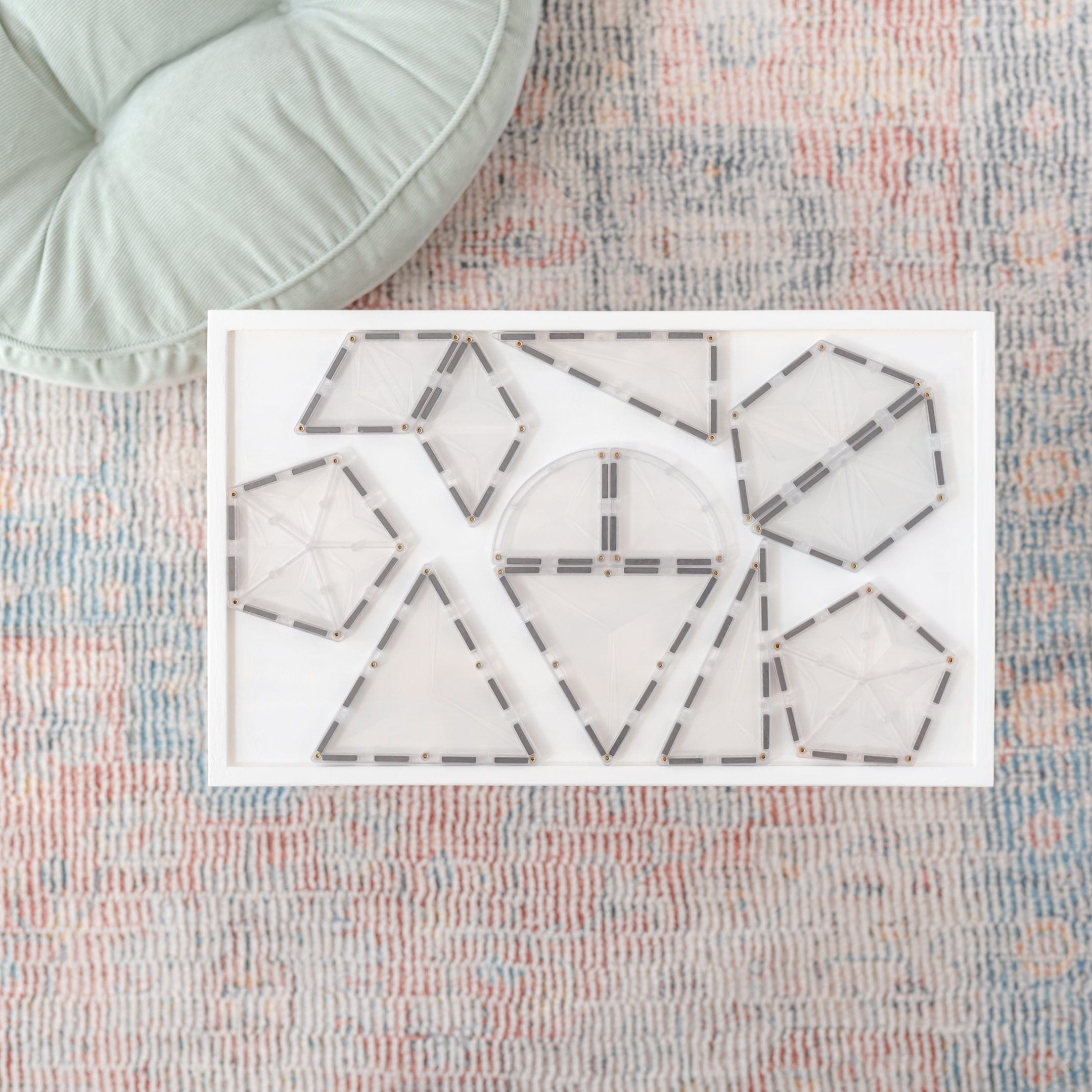 Connetix Tiles Clear Shape Expansion Pack 24 Piece
