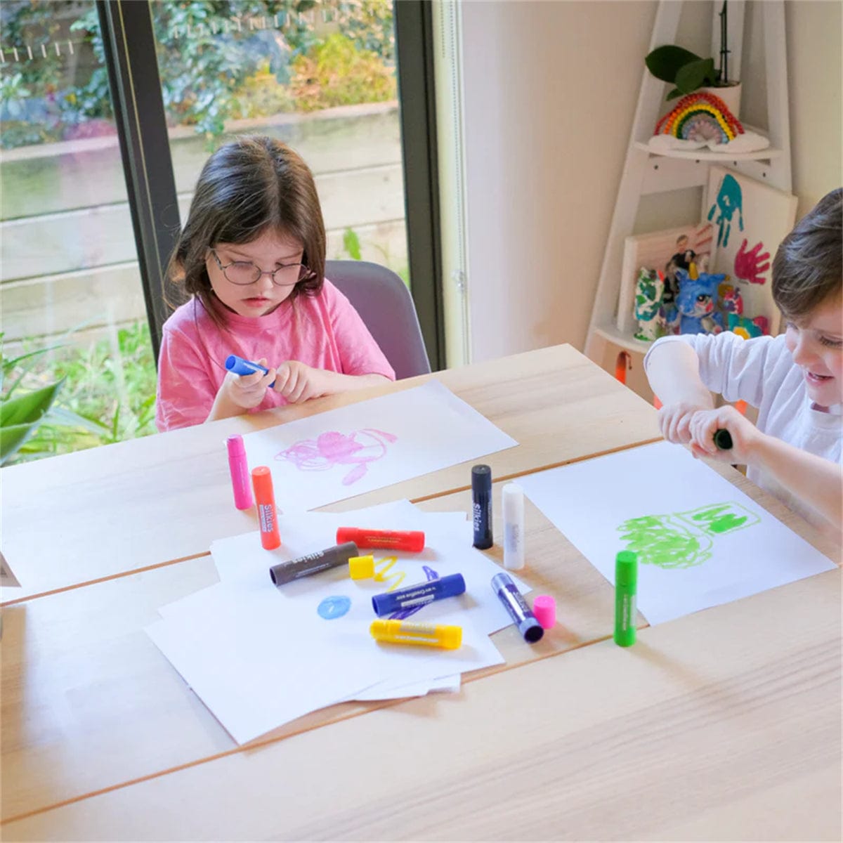 My Creative Box Silkies Paint Sticks Set of 12