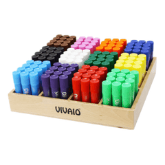 VIVAIO Solid Poster Paint - Set of 144