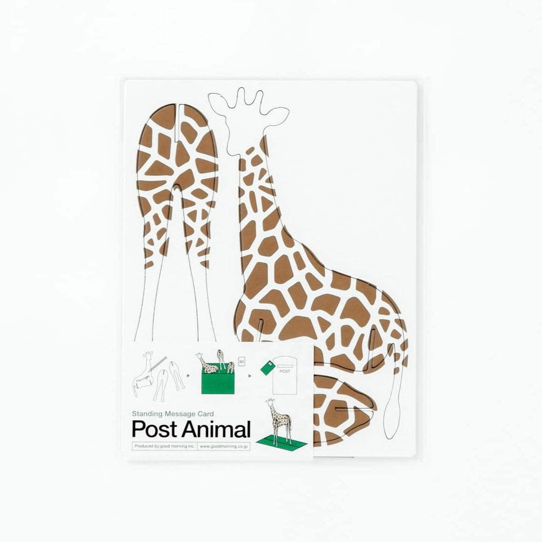 Good Morning Post Animal-Giraffe