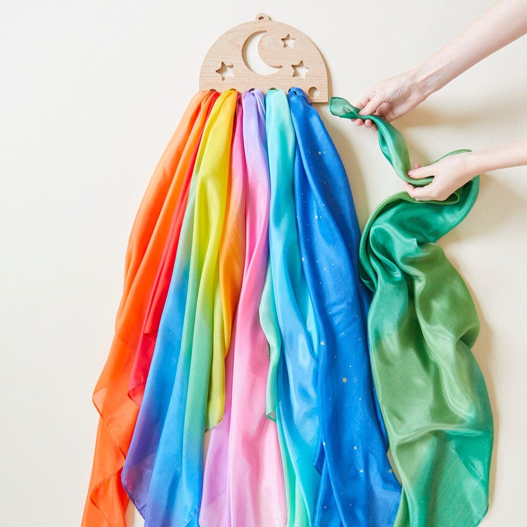 Sarah's Silks Playsilk Display