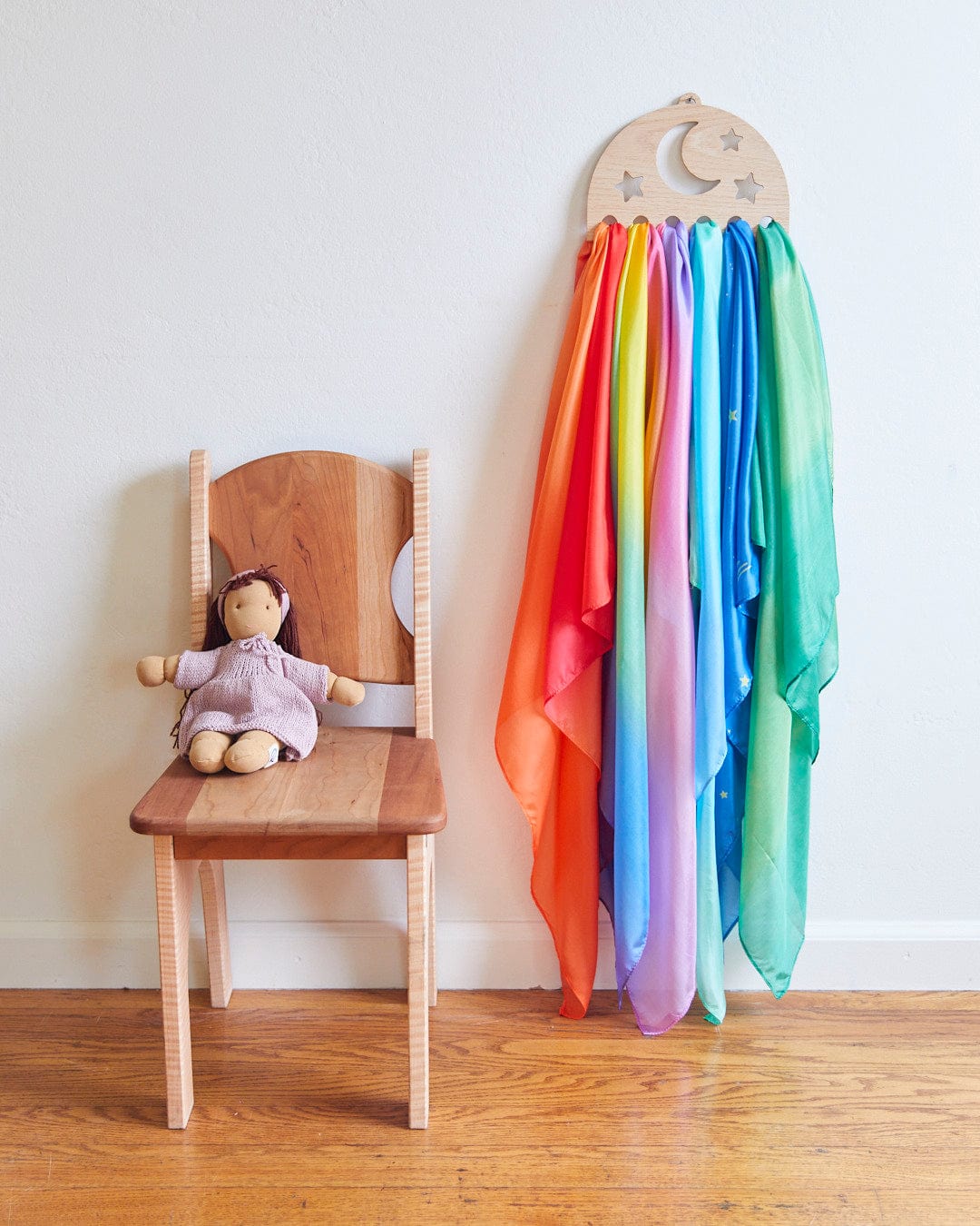 Sarah's Silks Playsilk Display