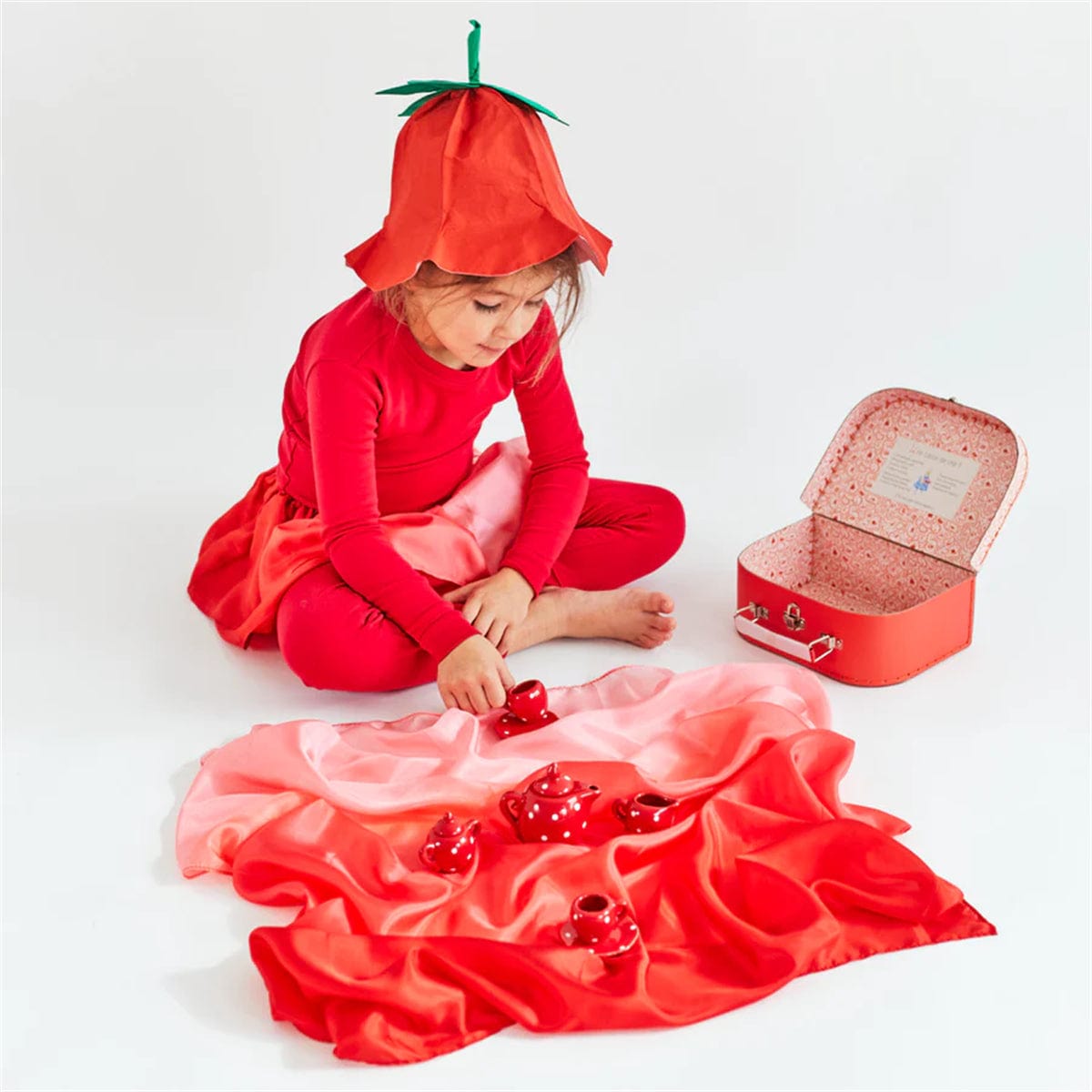 Sarah’s Silks Strawberry Playsilk