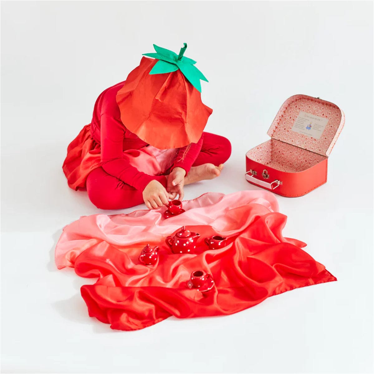 Sarah’s Silks Strawberry Playsilk