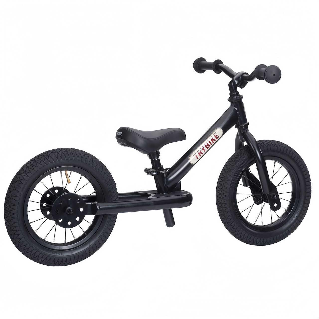 Trybike Steel 2 Wheel Balance Bike - Black