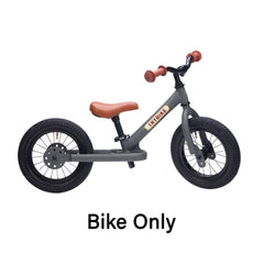 Trybike Steel 2 Wheel Balance Bike - Grey