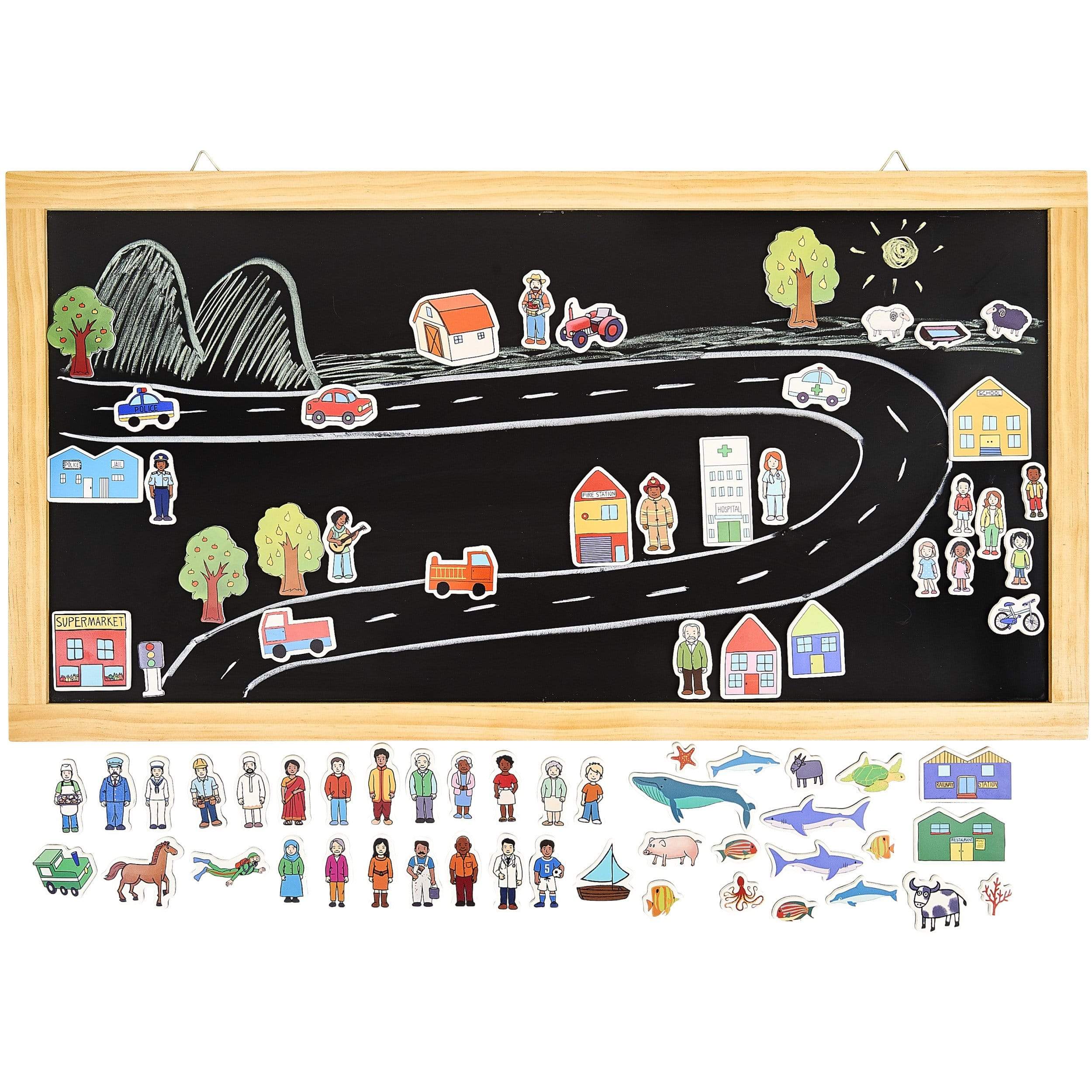 Freckled Frog Tell a Story Magnetic Board