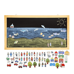 Freckled Frog Tell a Story Magnetic Board