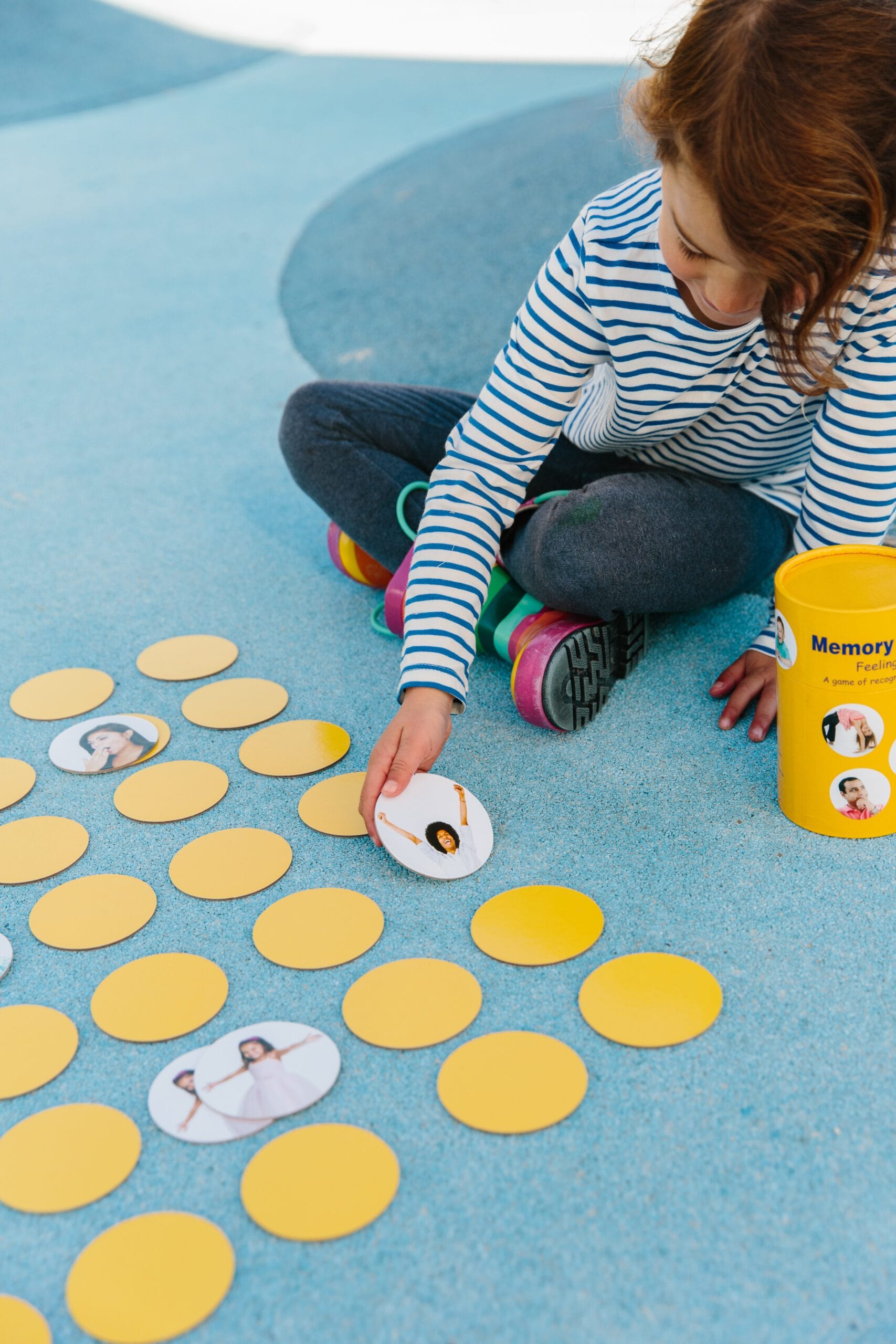 Freckled Frog Feeling and Emotions Matching Pairs