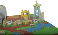 Freckled Frog The Farm Playmat