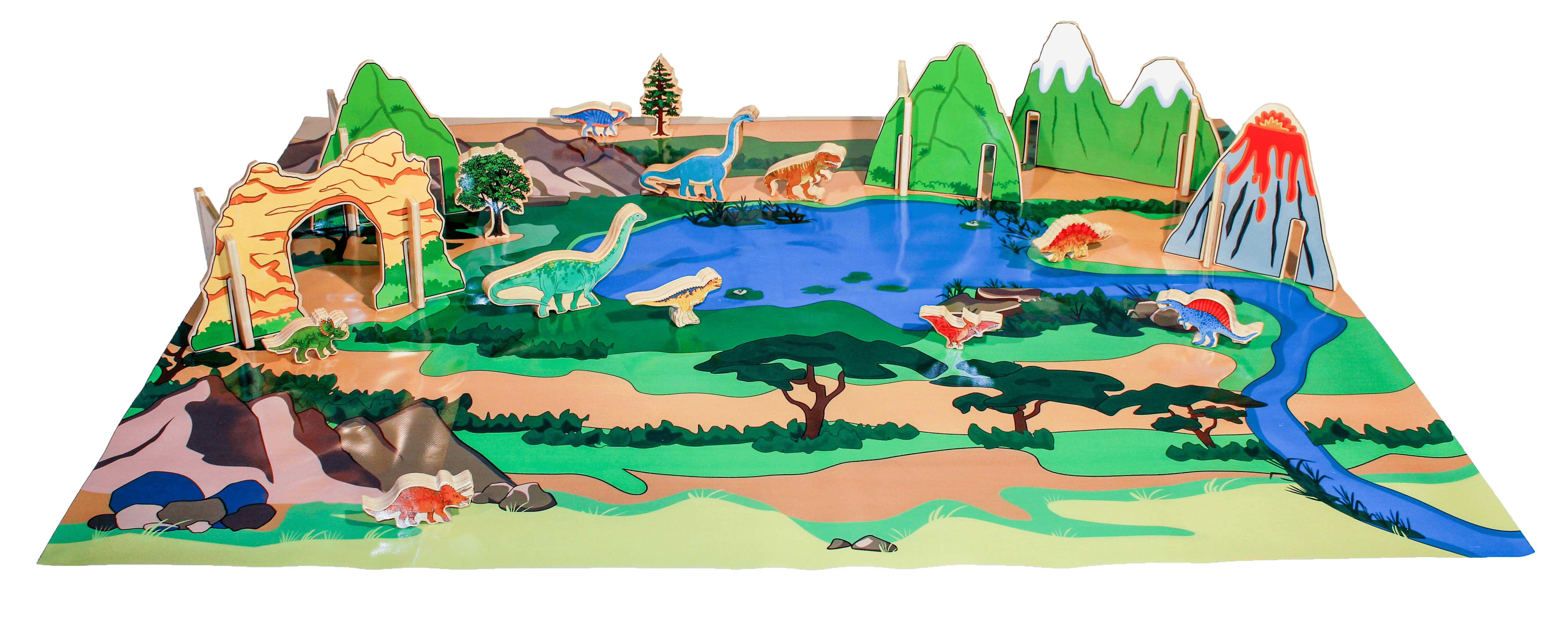 Freckled Frog The Wilderness Playmat