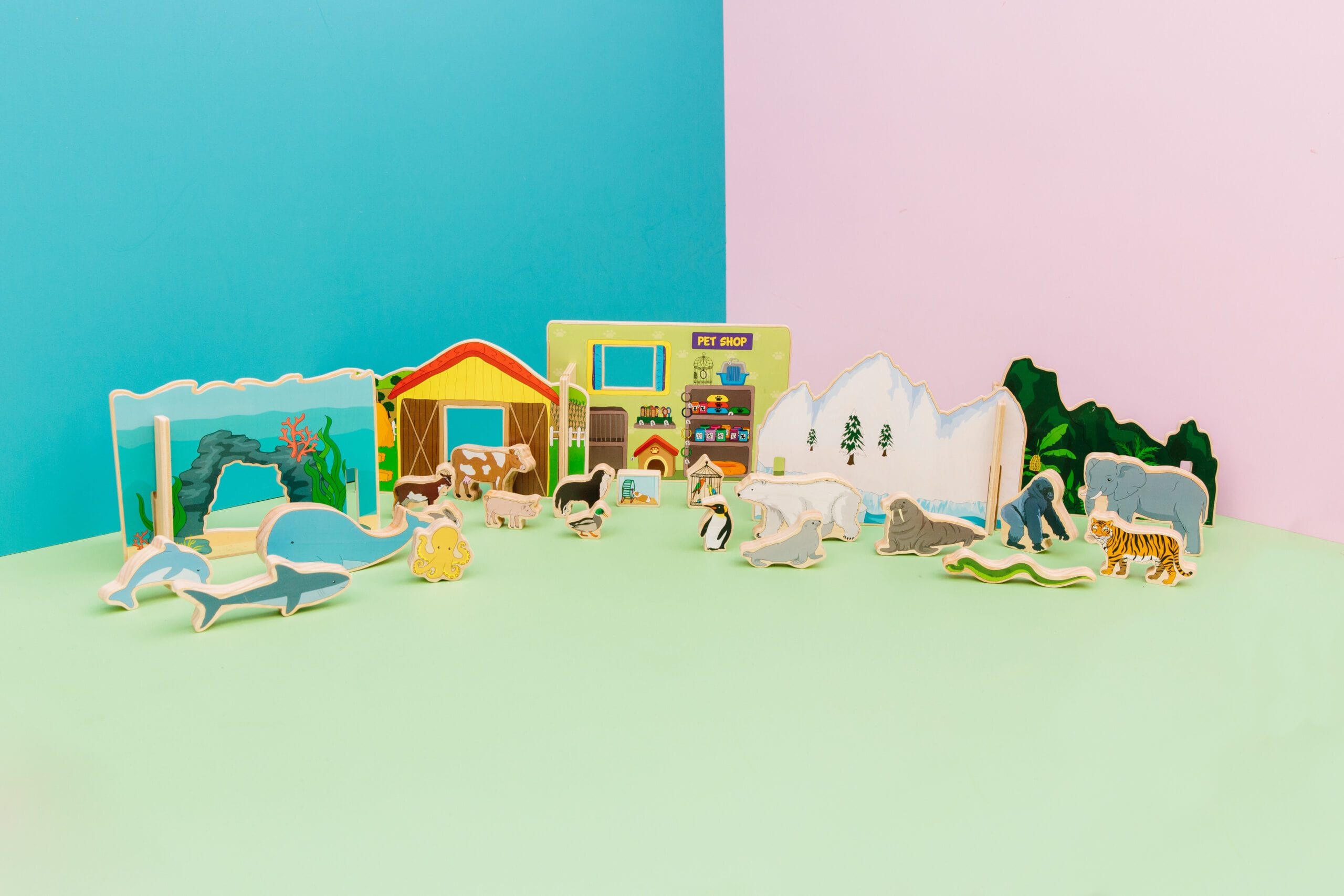 Freckled Frogs Happy Architect Animals in Habitat