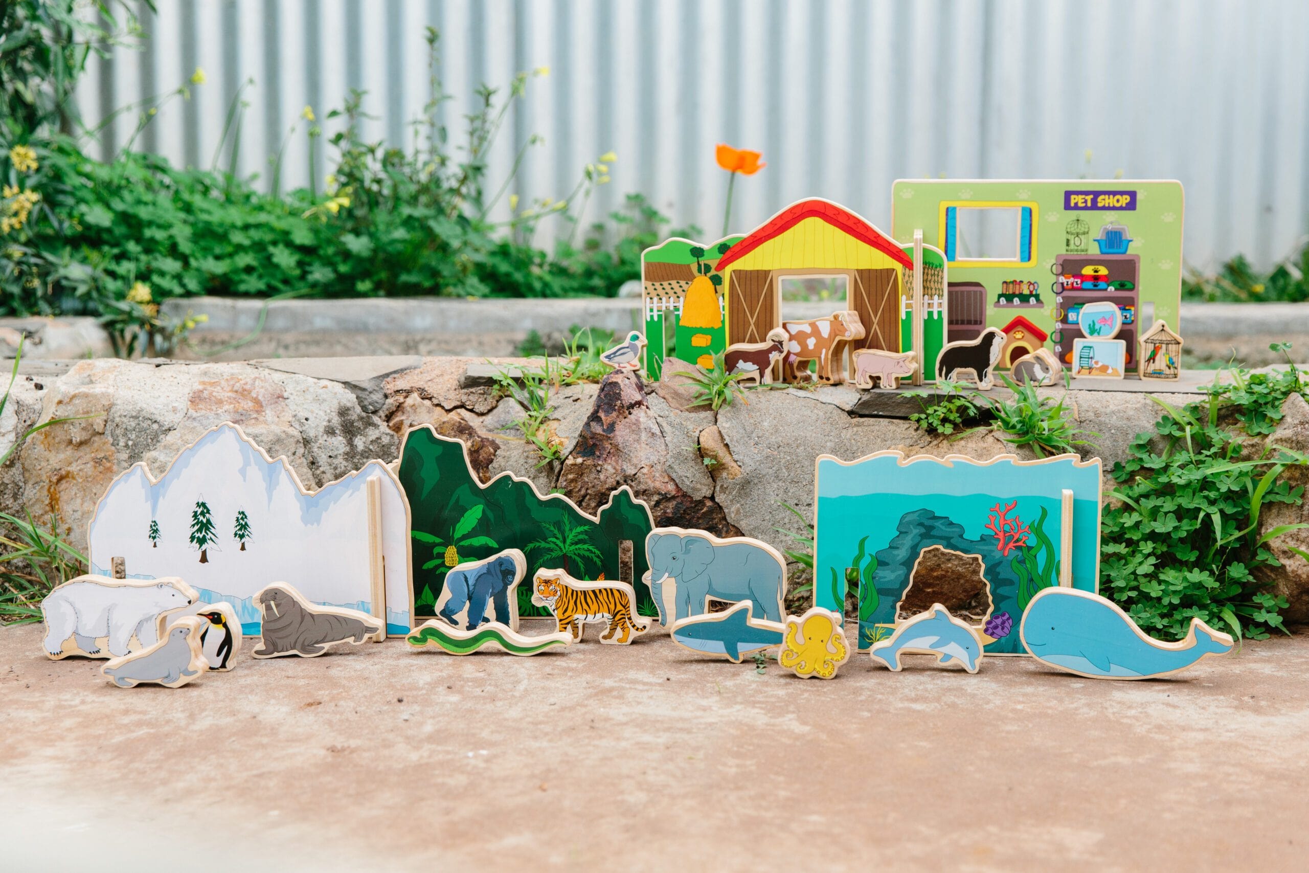 Freckled Frogs Happy Architect Animals in Habitat