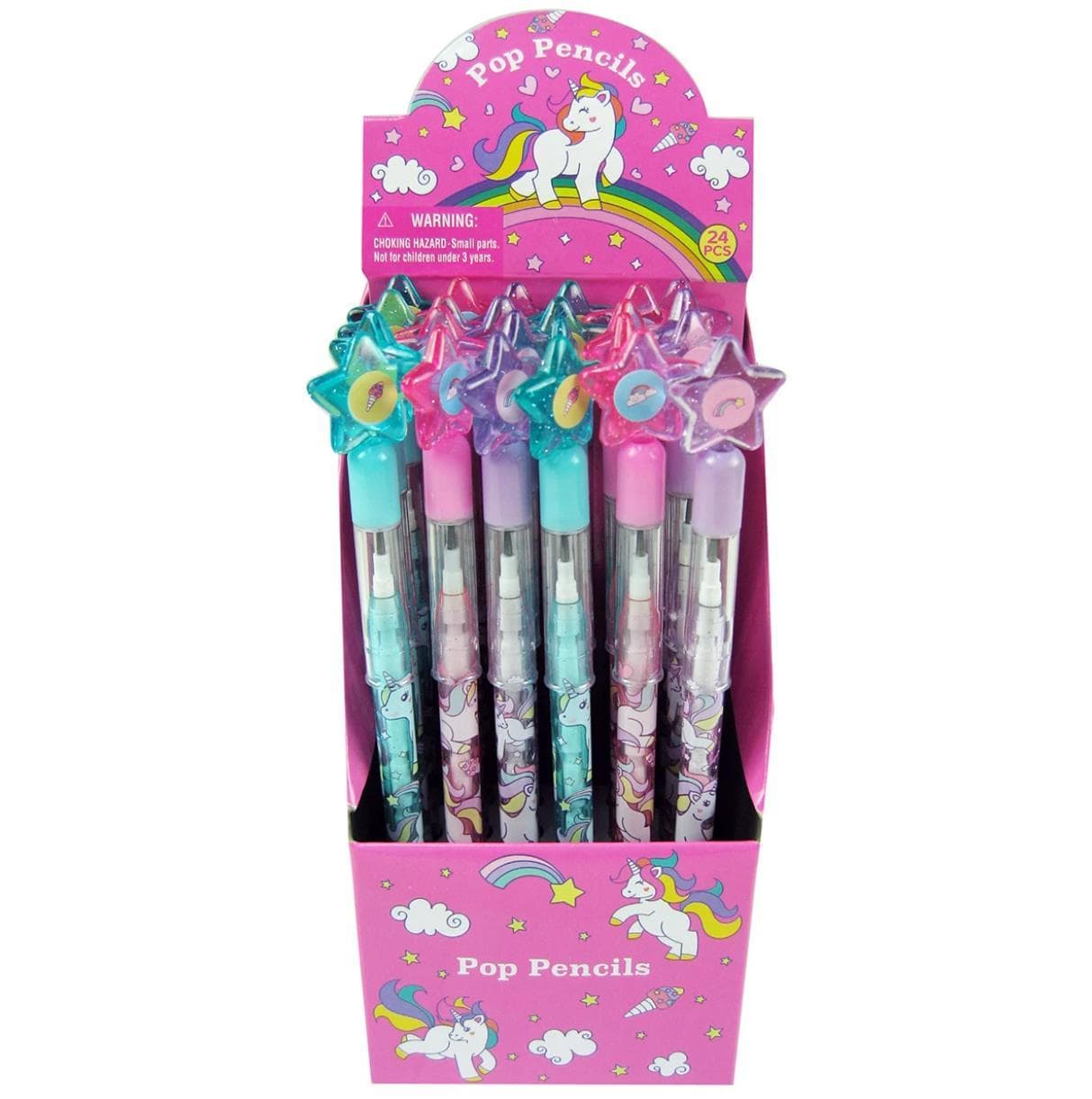 Tiny Mills - Unicorn Multi Point Pencils (24pcs)