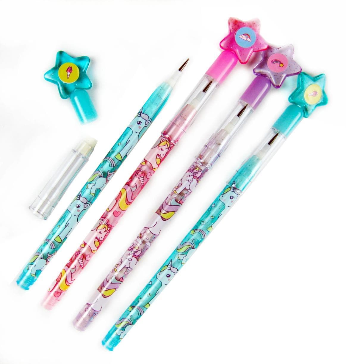 Tiny Mills - Unicorn Multi Point Pencils (24pcs)