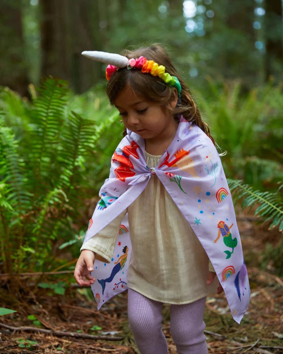 Sarah's Silks Playsilk Seek and Find - Rainbow Creature