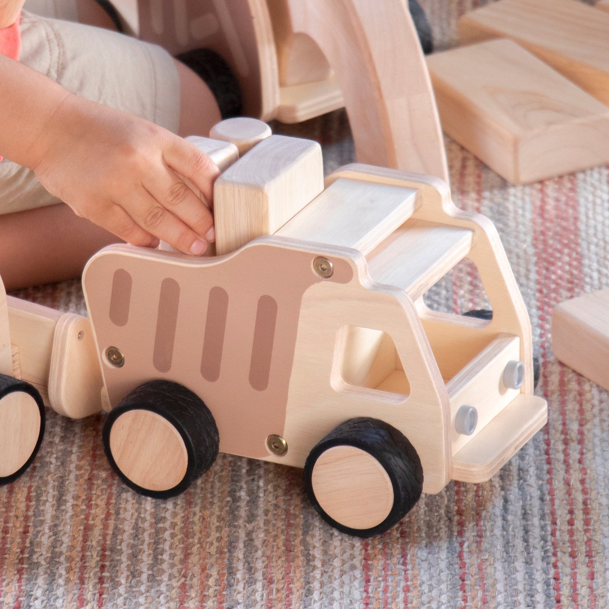 Guidecraft Wooden Dump Truck