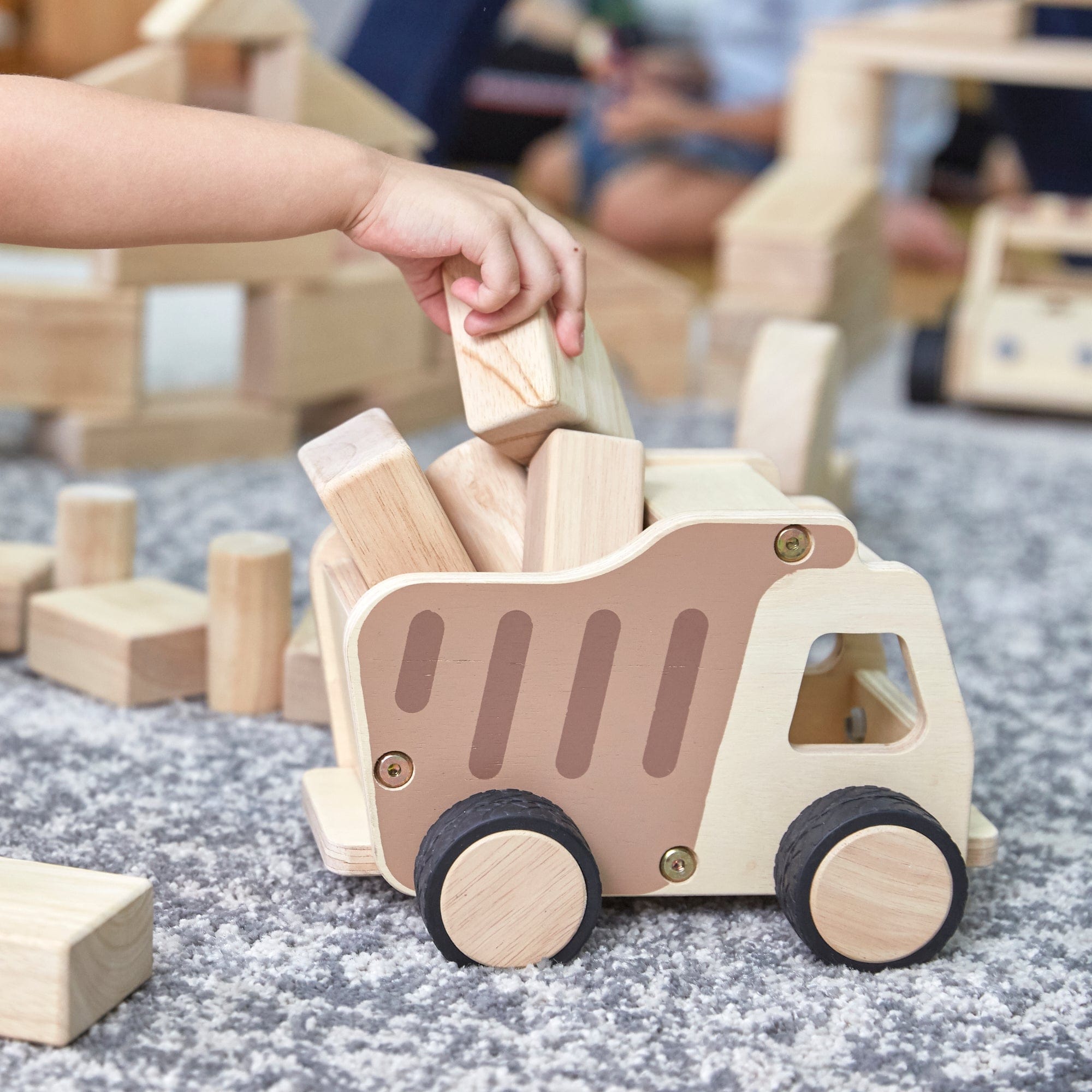 Guidecraft Wooden Dump Truck