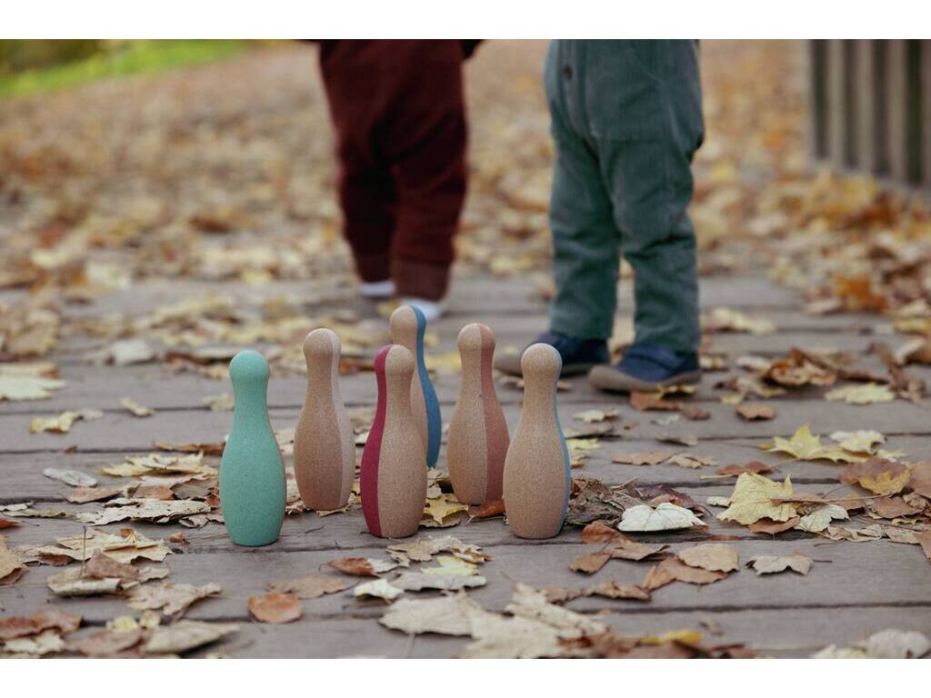 Korko Little Skittles -Bowling Set -6 pins and Ball