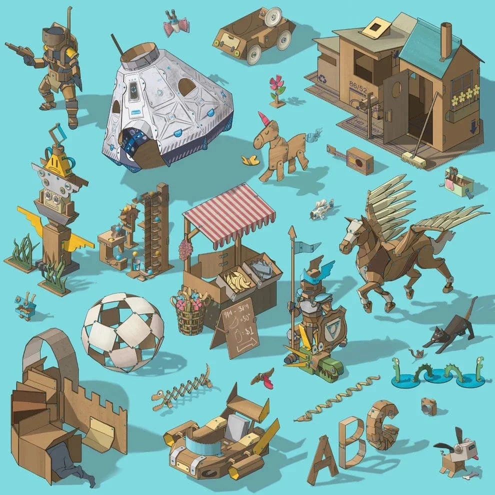 Makedo Discover Cardboard Construction Kit