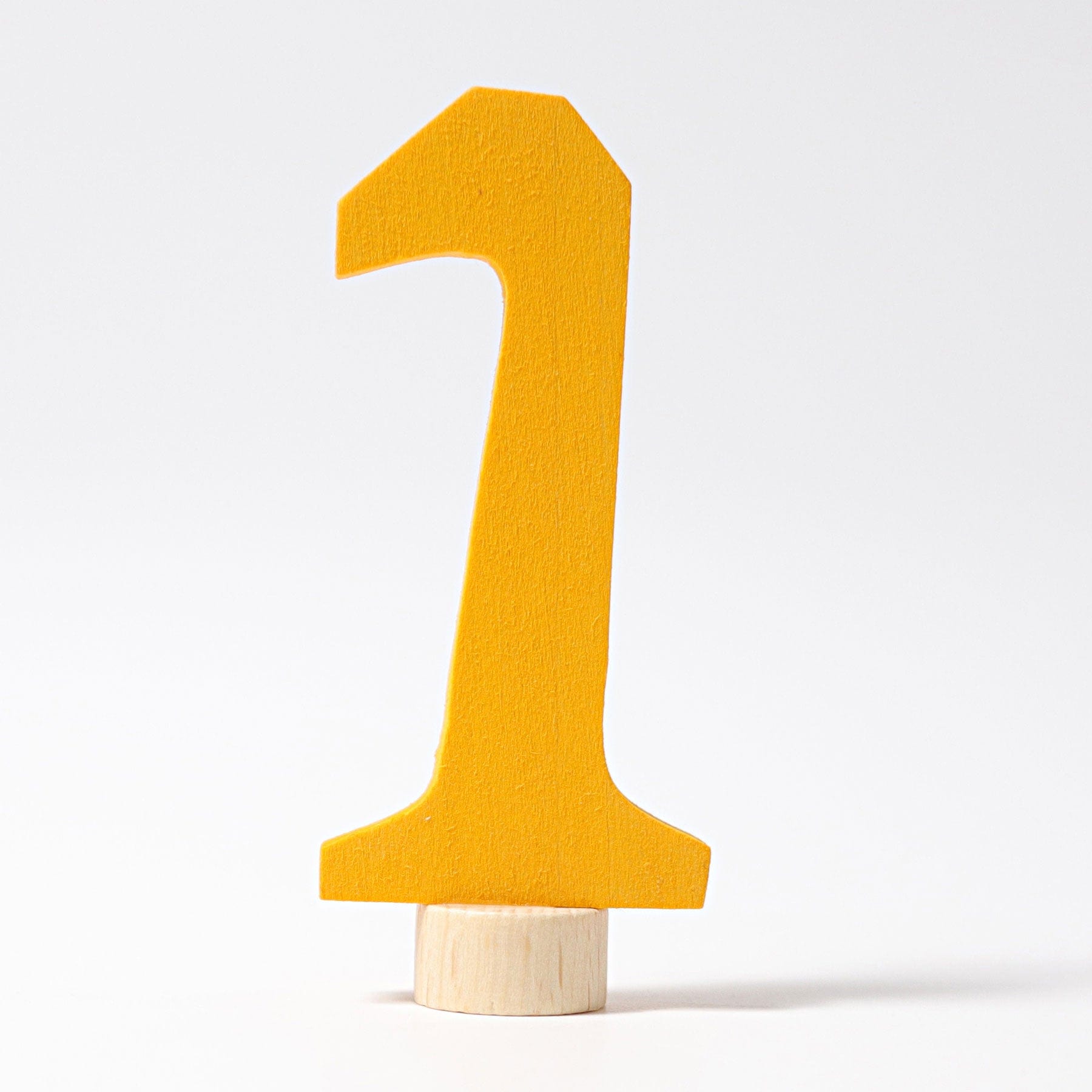 Grimm's Number 1 Candle Holder Decoration Anthroposophical