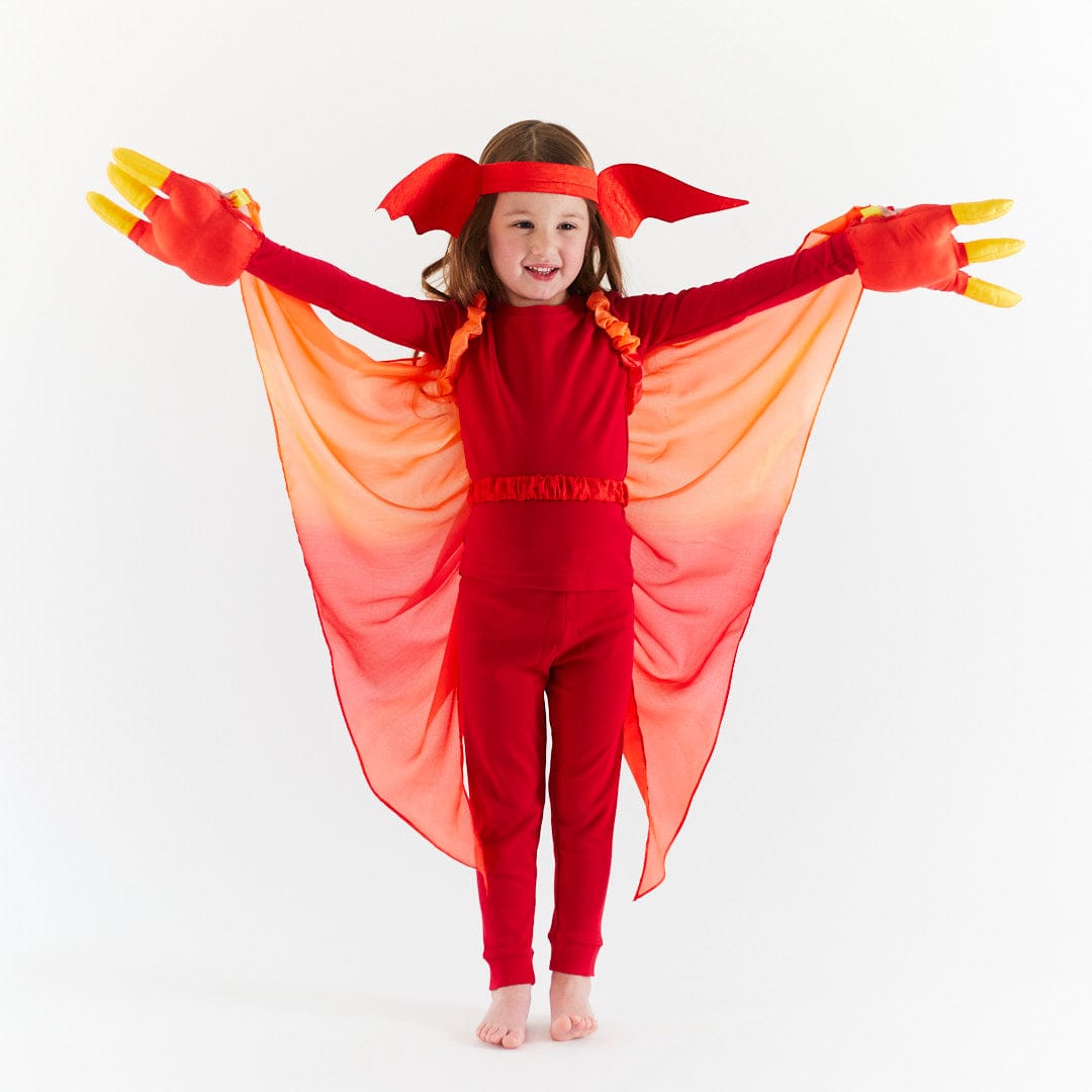 Sarah's Silks Red Dinosaur Claws