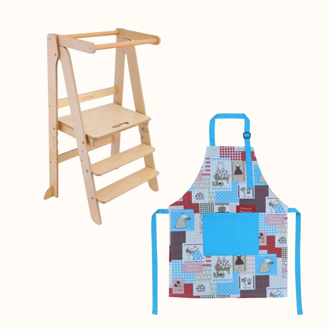 The Full Mini Chef: Toypark Folding Learning Tower set