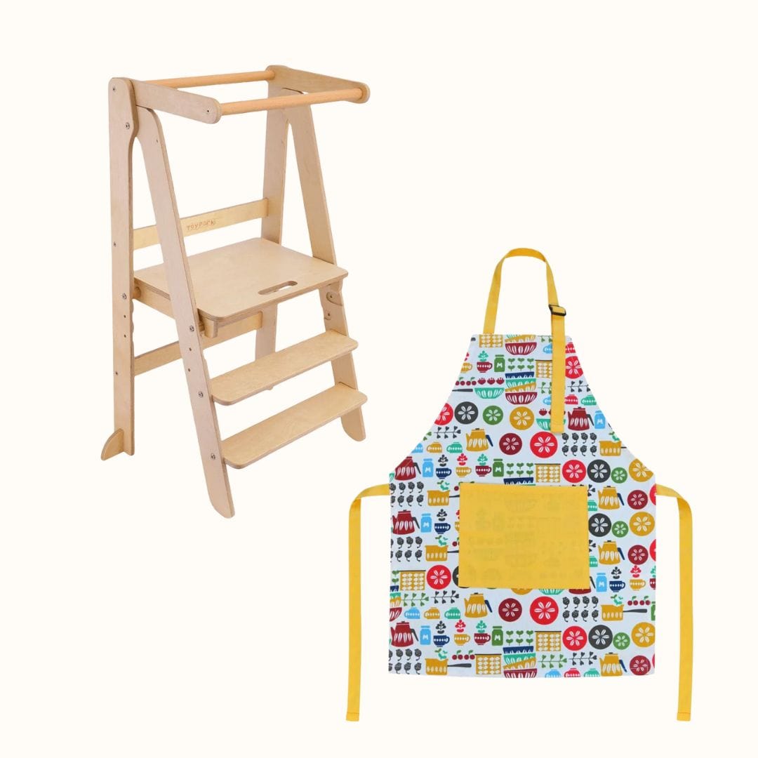 The Full Mini Chef: Toypark Folding Learning Tower set