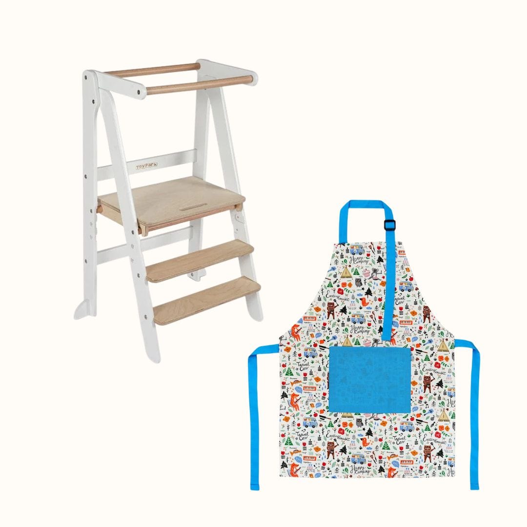 The Full Mini Chef: Toypark Folding Learning Tower set