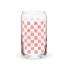 Barbie Checkerboard Icons Cutie Clear Glass