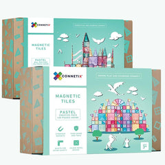 Connetix Tiles Pastel Ball Run Creative Bundle