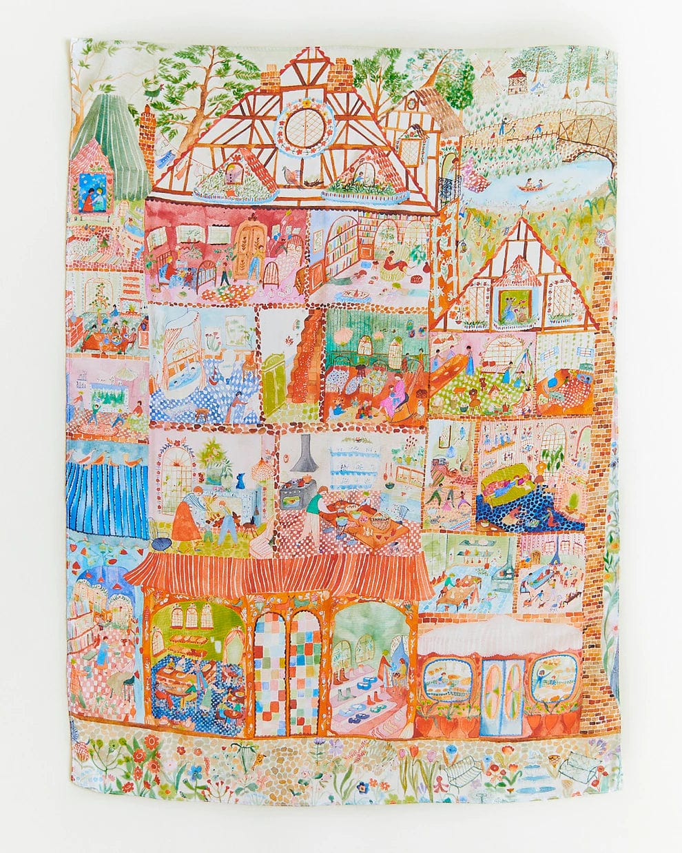 Sarah's Silks Playsilk Seek and Find - Dollhouse
