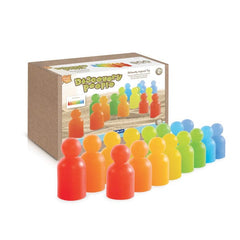 Guidecraft Discovery People - Rainbow - 16 pc. set