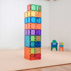 Connetix Tiles Rainbow Square Pack 42 Piece