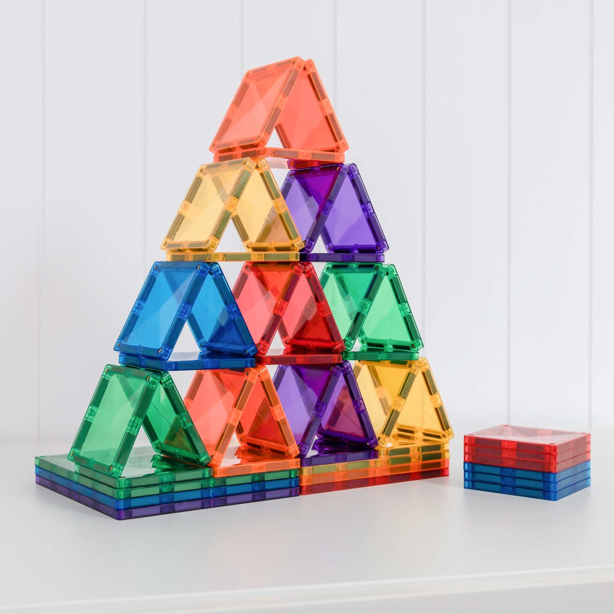 Connetix Tiles Rainbow Square Pack 42 Piece