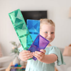 Connetix Tiles Rainbow Rectangle Pack 18 Piece