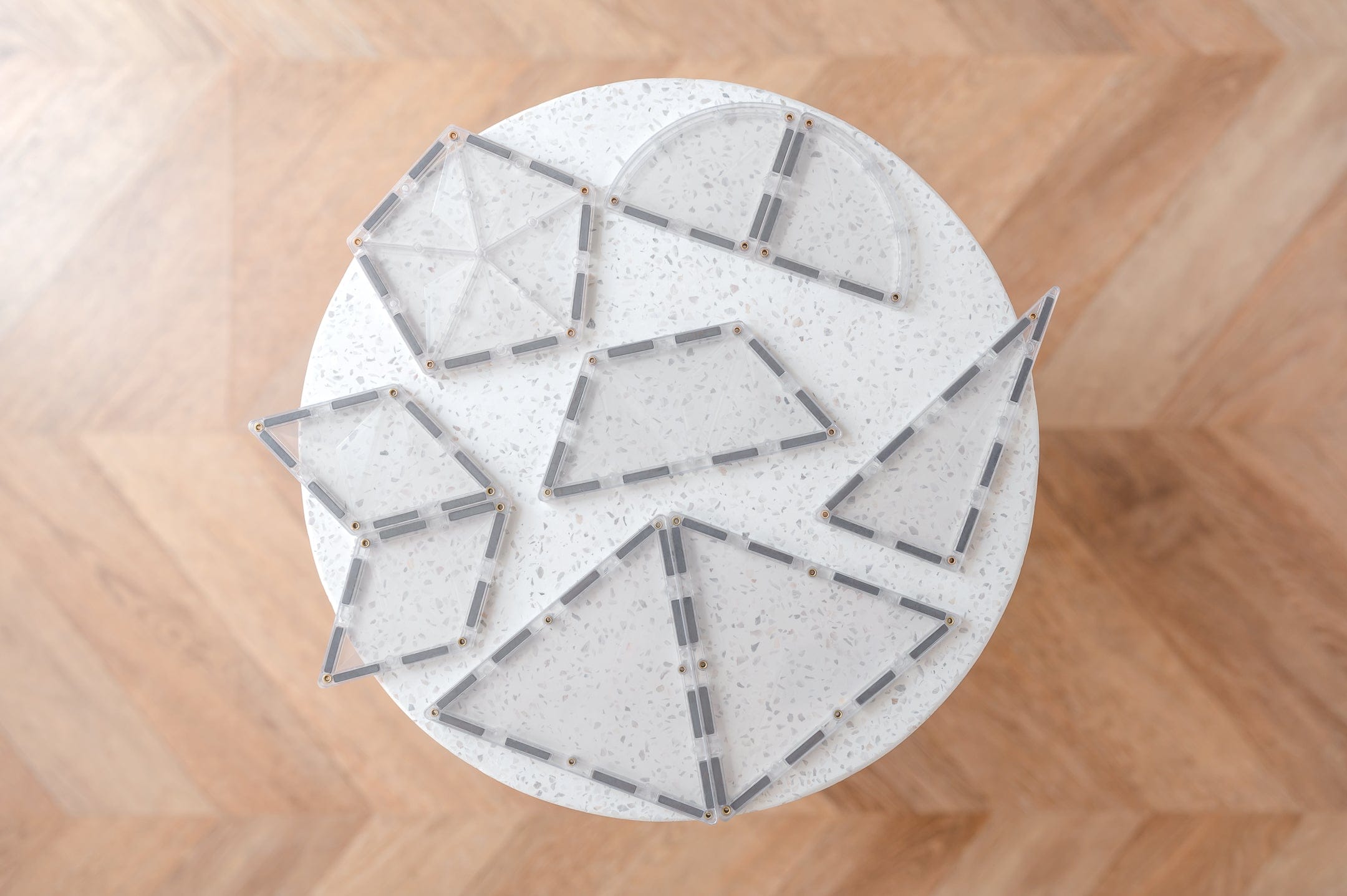 Connetix Tiles Clear Shape Expansion Pack 24 Piece