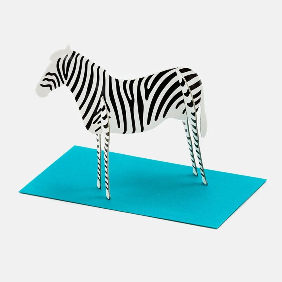 Good Morning Post Animal-Zebra