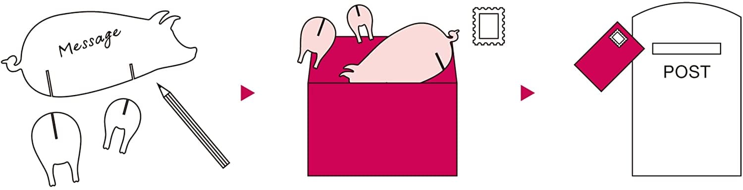 Good Morning Post Animal-Pig